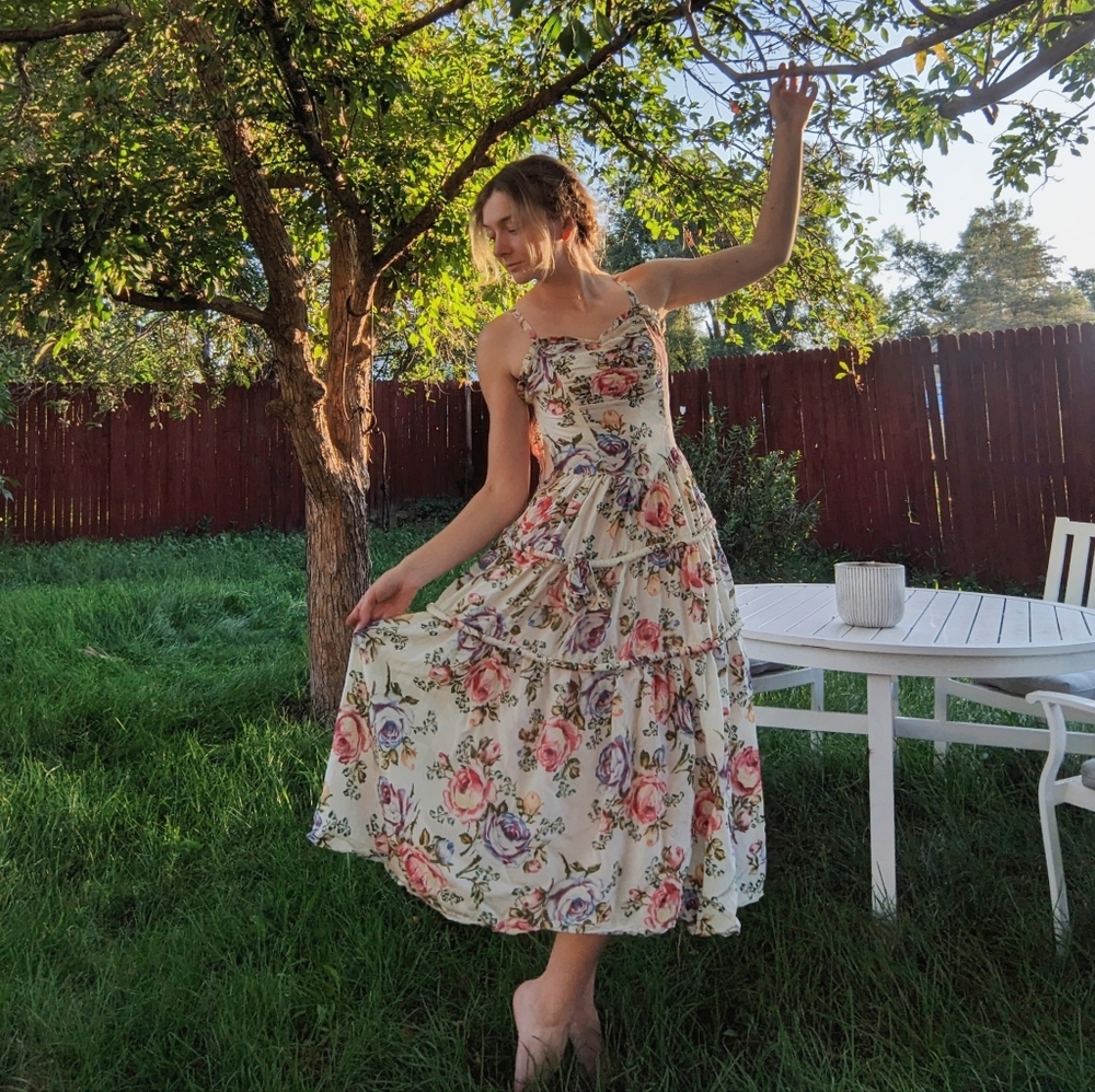 Vintage 50s Prom Dress